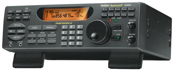 Uniden BC898T, 500 Channels, 29-956 Mhz, 18 Bands, TrunkTracker III, Base/Mobile - DISCONTINUED